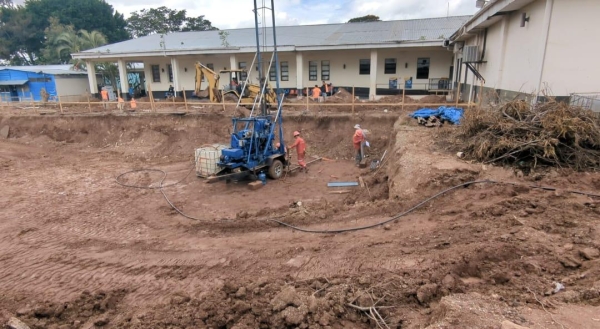 Avanza construcción de búnker en el Hospital San Felipe