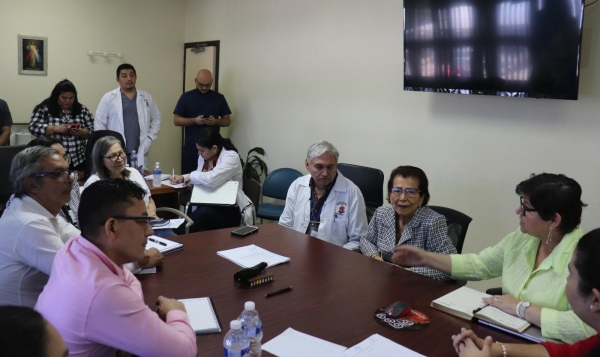 Ministra de Salud revisa plan de mejoras del Catarino Rivas: Además anuncia que Hospital de Trauma de SPS estará listo a inicios de 2026