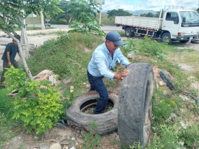 La Región de Salud #3 de Comayagua Continúa la Lucha contra el Dengue.