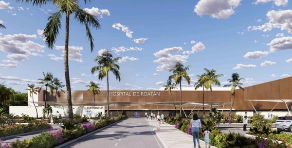 NUEVO HOSPITAL DE ROATÁN SERÁ MODERNO Y CON MAYOR NÚMERO DE CAMAS