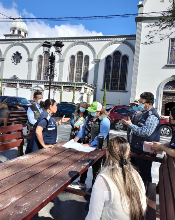 SESAL participa en Feria de Suyapa para proteger la salud de los feligreses que concurren de diferentes zonas del país