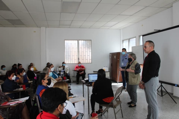 Reunión de trabajo con los representantes de los Centros de Formación