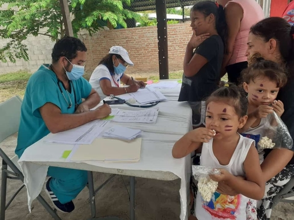 Región Metropolitana de SPS realizó feria de salud en Chamelecón