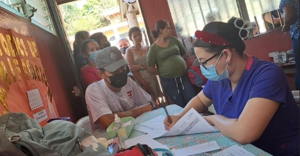 Continúa su cuarto día consecutivo las ferias de Salud en Choluteca