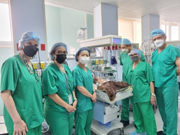 Secretario de Salud y esposa del Embajador de Japón visitan Hospital María