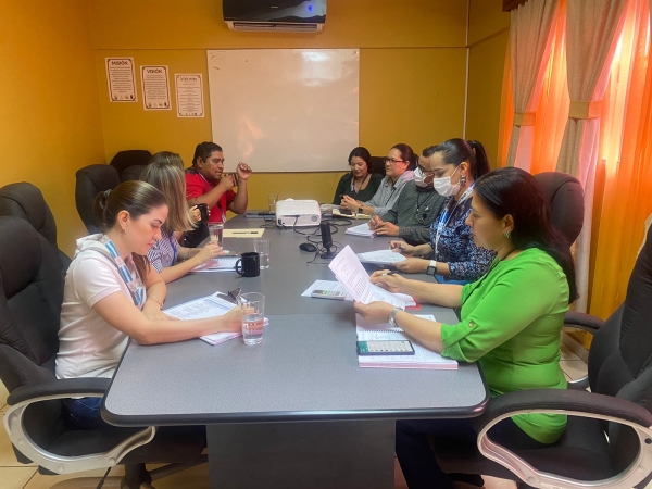 Inspectores sanitarios realizaron visita a Gestor y Administrador de Servicios de Salud de Olancho.