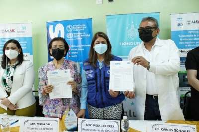 La Secretaría de Salud y la OPS/OMS rehabilitaron en su totalidad la sala de atención materno-neonatal