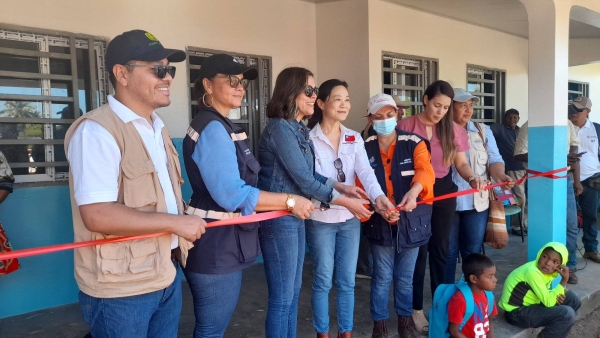 Región Gracias a Dios, con apoyo de China Taiwán remodela centro de salud Yahurabila