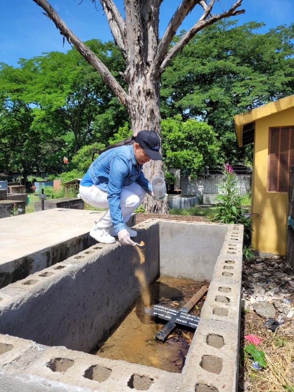 Región de Salud de Comayagua Interviene Cementerio General de la ciudad