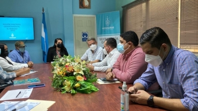 Secretario de Salud visita Región Sanitaria del Paraiso, Hospital Gabriela Alvarado y OSI de las Manos.