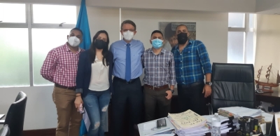 Secretario de Salud recibió el informe final de revisión de expedientes para nombramiento, del Personal Primera Línea, Fuerza Honduras y Fondos BID