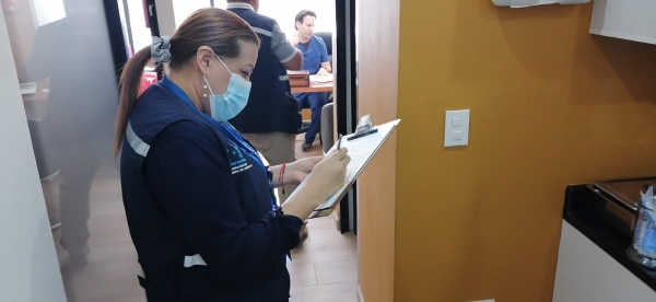 Salud realiza inspecciones para licenciamiento en los establecimientos sanitarios del Distrito Central