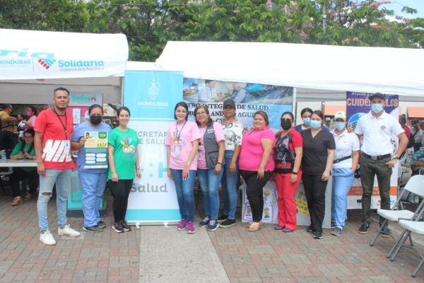 La Secretaría de Salud participa en la expo feria acción para erradicar el trabajo infantil