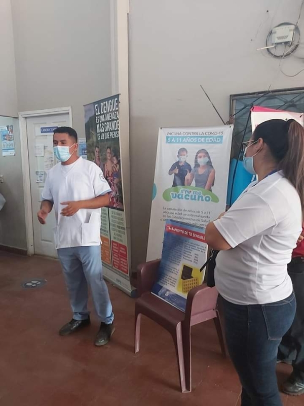 Personal realiza charlas educativas sobre Tuberculosis en Establecimientos de Salud de SPS