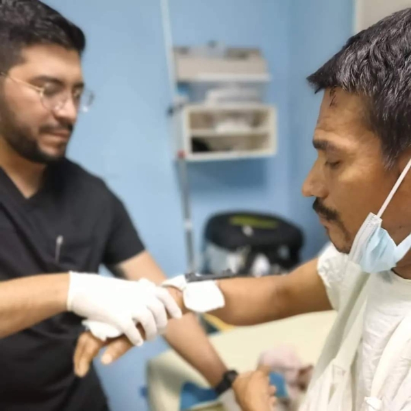 Evaluaciones de mano en el Hospital Escuela