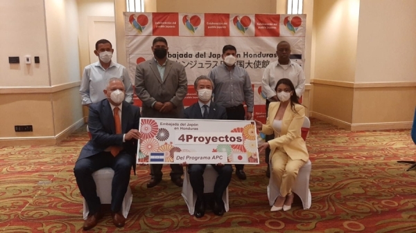 Secretaría de Salud participa en donación de proyectos de la Embajada de Japón