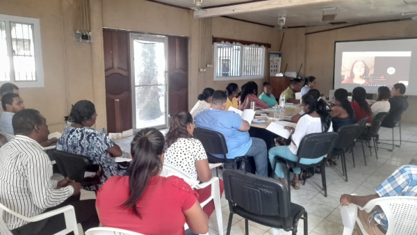 Región de Gracias a Dios realiza taller de las normas de manejo de la Tuberculosis.