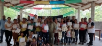 Región de Salud de Comayagua y Fundación CSAI Clausuran Taller de Atención Integral del Niño en la comunidad del Municipio de Ojos de Agua