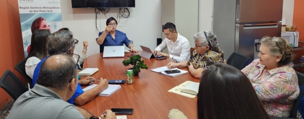 Ministra de Salud visita la Región Sanitaria Metropolitana de S.P.S para coordinar acciones contra el Dengue