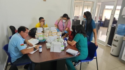 Inspecciones en diferentes Establecimientos Proveedores de Servicios de Salud en Ocotepeque