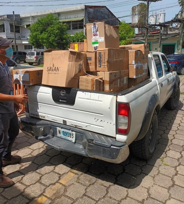 Secretaría de Salud abastece de medicamentos la Región Sanitaria de Atlántida