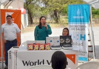 La Región sanitaria de Choluteca recibe una importante donación de equipo médico y suplemento nutriciona