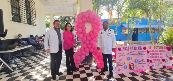 El Hospital General San Felipe Conmemora el día Internacional Contra el Cáncer de mama.