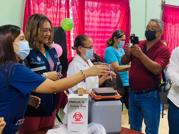 Región Sanitaria de El Paraíso inicia vacunación pediátrica