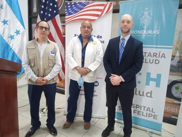 Hospital San Felipe recibe equipo de RX por parte del gobierno de los Estados Unidos