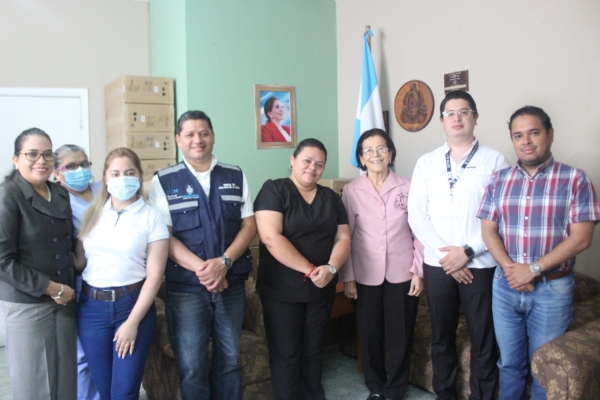 SESAL y OPS realizan visita de monitoreo en Región Sanitaria de Comayagua y Hospital Santa Teresa