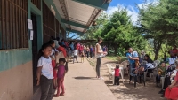 Brigada médica en la comunidad de Kukinka en el municipio de Santa Ana