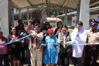 Ministra de Salud inaugura clínicas solares en Intibucá